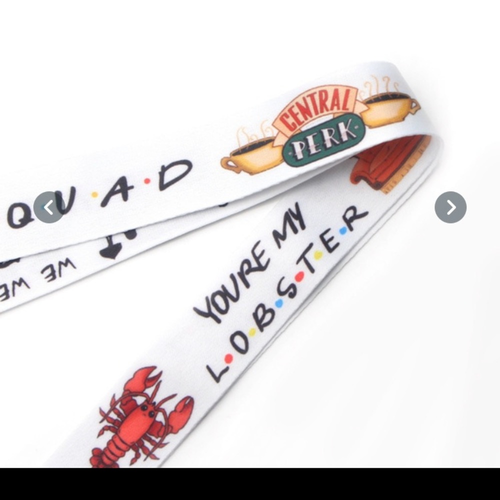 FRIENDS bundle LANYARDS 📺 earrings, keychains makeup bags